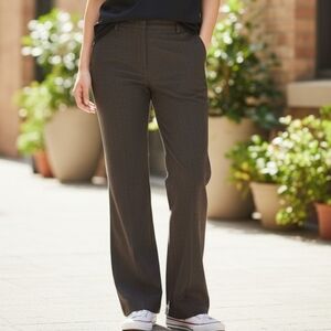 Elegant Black and Brown Women's Pants